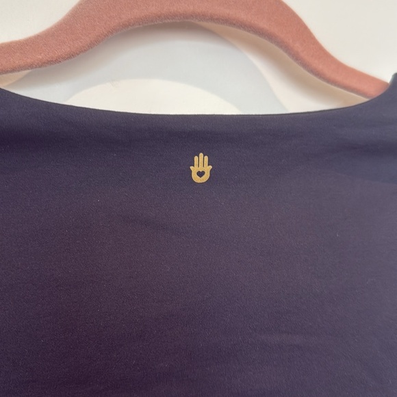 new SPIRITUAL GANGSTER Shayla Seamless Spandex Long Sleeve Crop - Picture 7 of 7